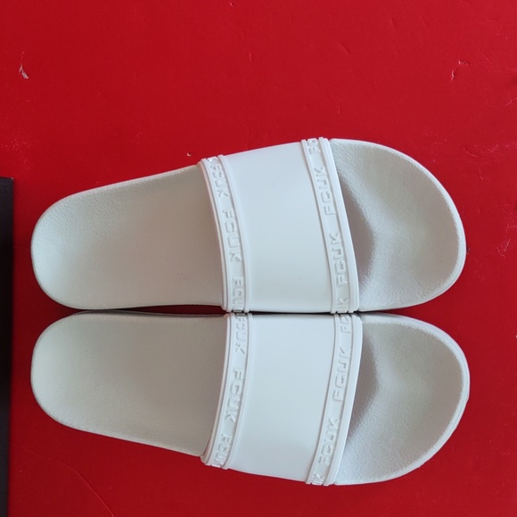 BRAND NEW FRENCH CONNECTION FITCH SLIP ON SLIDE SANDALS - Picture 14 of 16